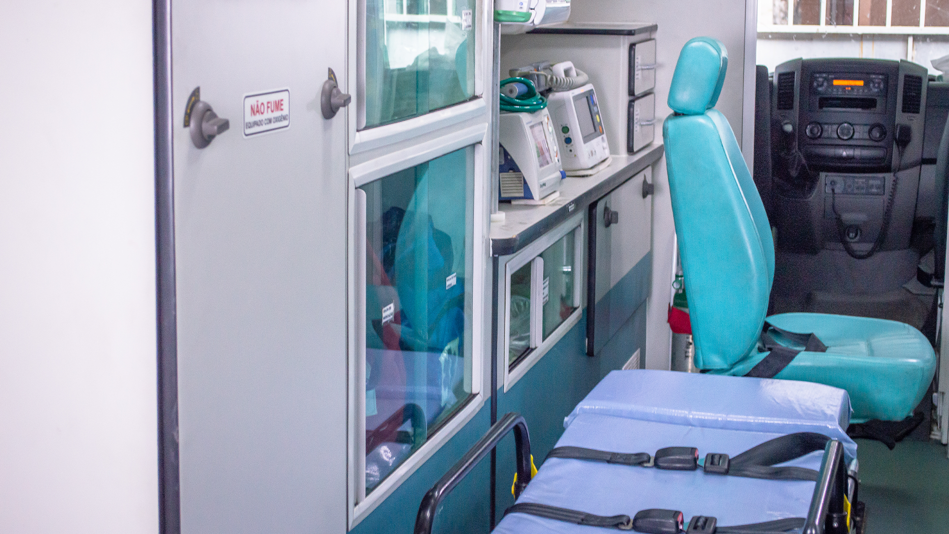 Ambulância UTI móvel Vitalle em Governador Valadares