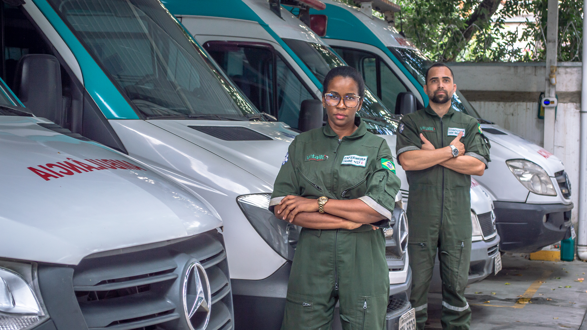 Ambulância UTI móvel Vitalle em Governador Valadares